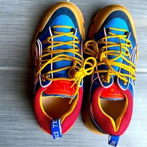 COPY - Gucci Flashtrek Sega Blue Boots. Size 7men/39Euro